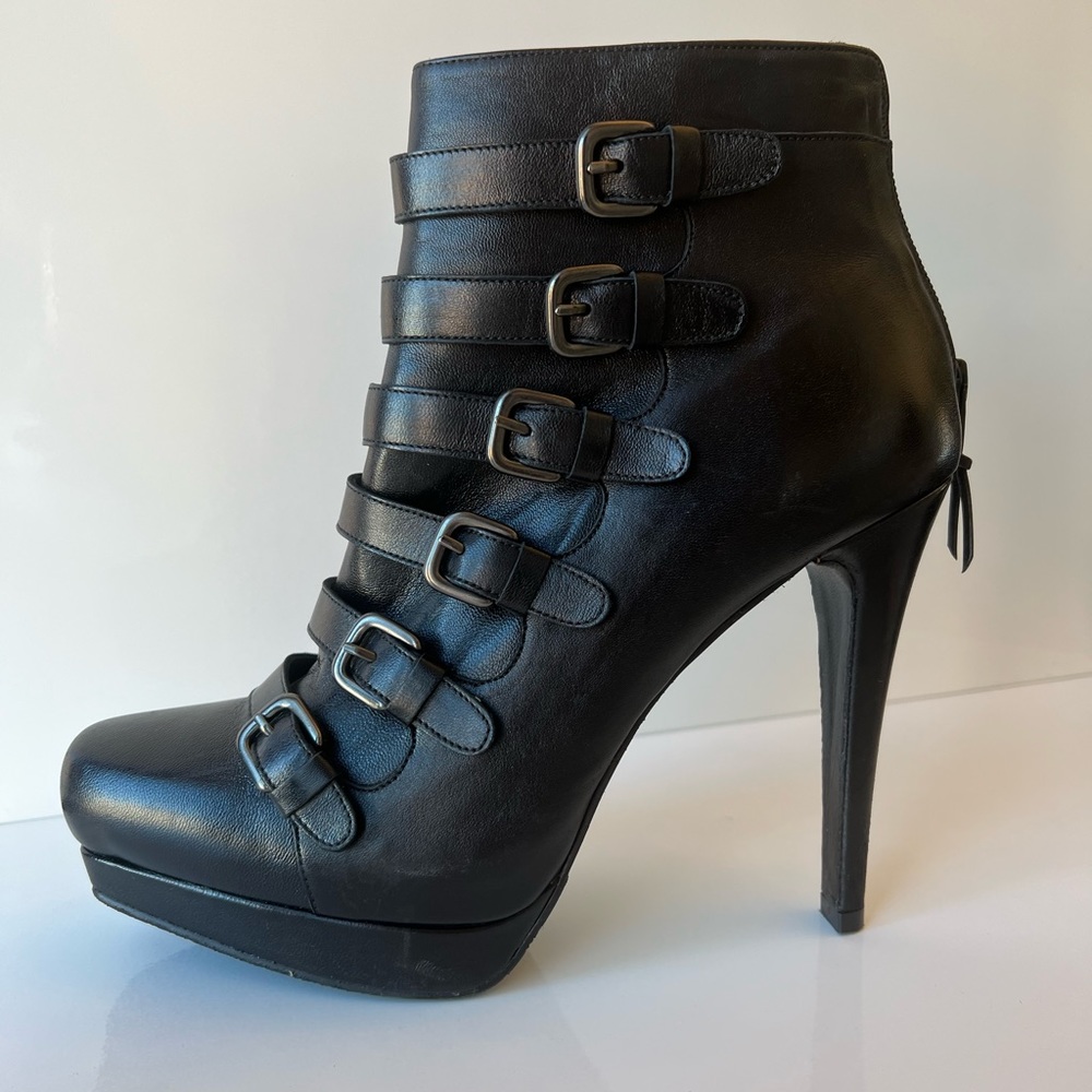 Stuart Weitzmen Strappy Bootie